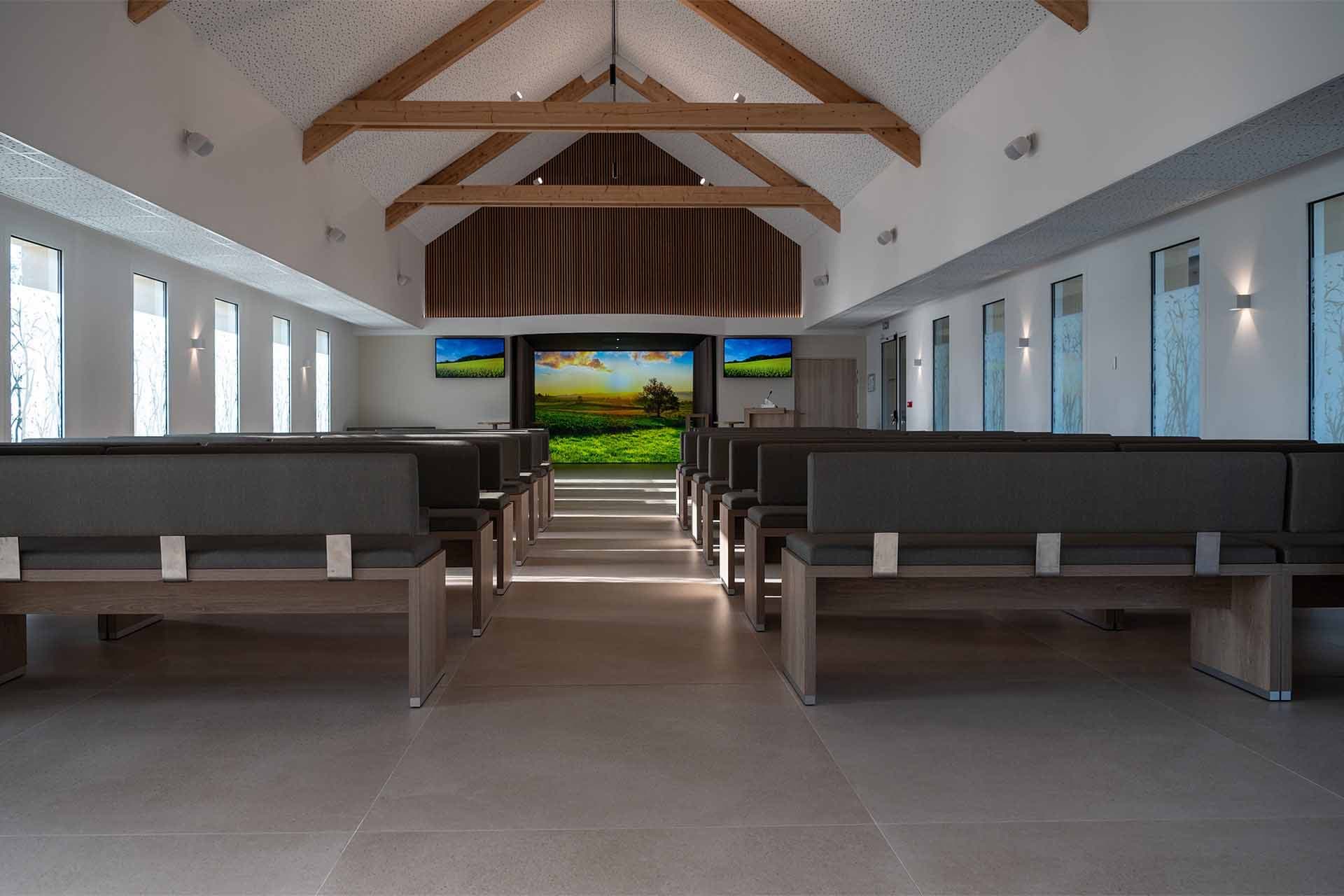 ourges Crematorium Bourges Grande salle de ceremonie